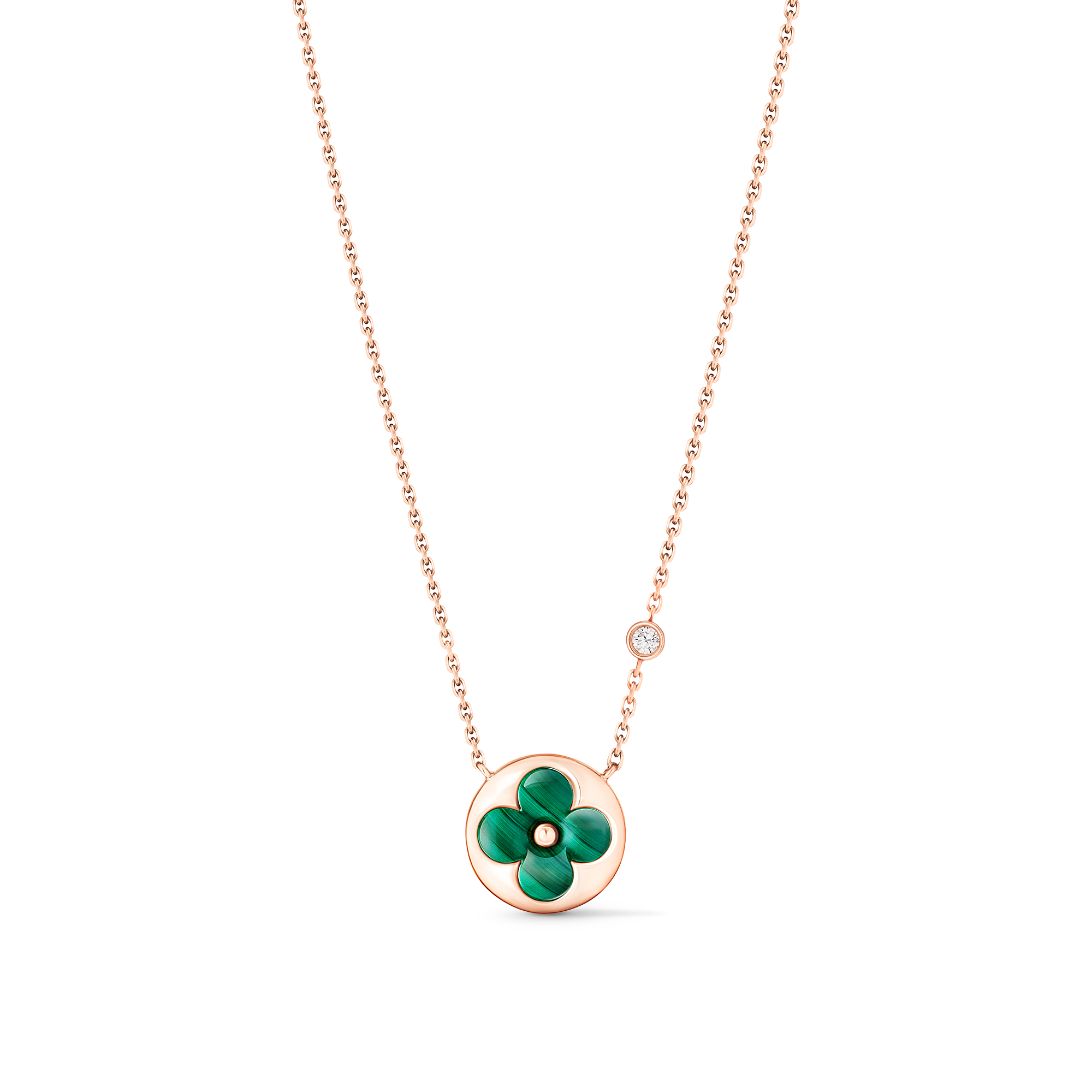 Louis vuitton necklace deals clover